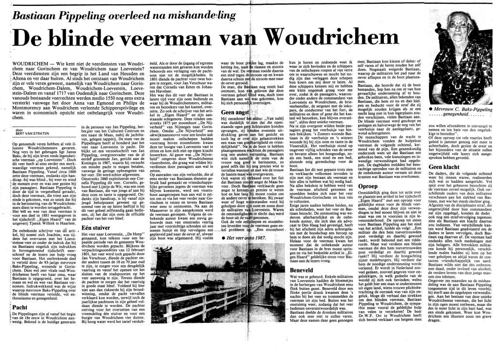 De blinde veerman De blinde veerman